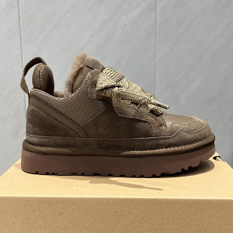 Stivaletti casual invernali in pelle chic