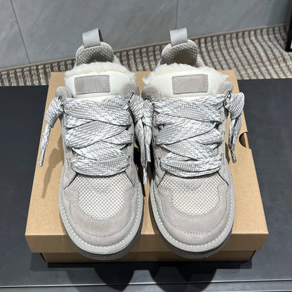 Stivaletti casual invernali in pelle chic