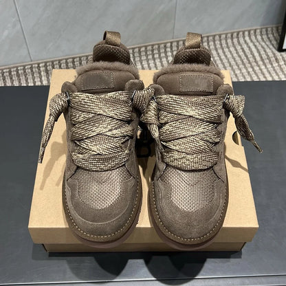 Stivaletti casual invernali in pelle chic