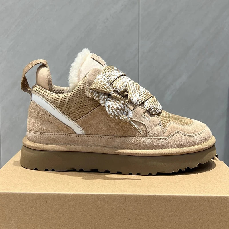 Stivaletti casual invernali in pelle chic