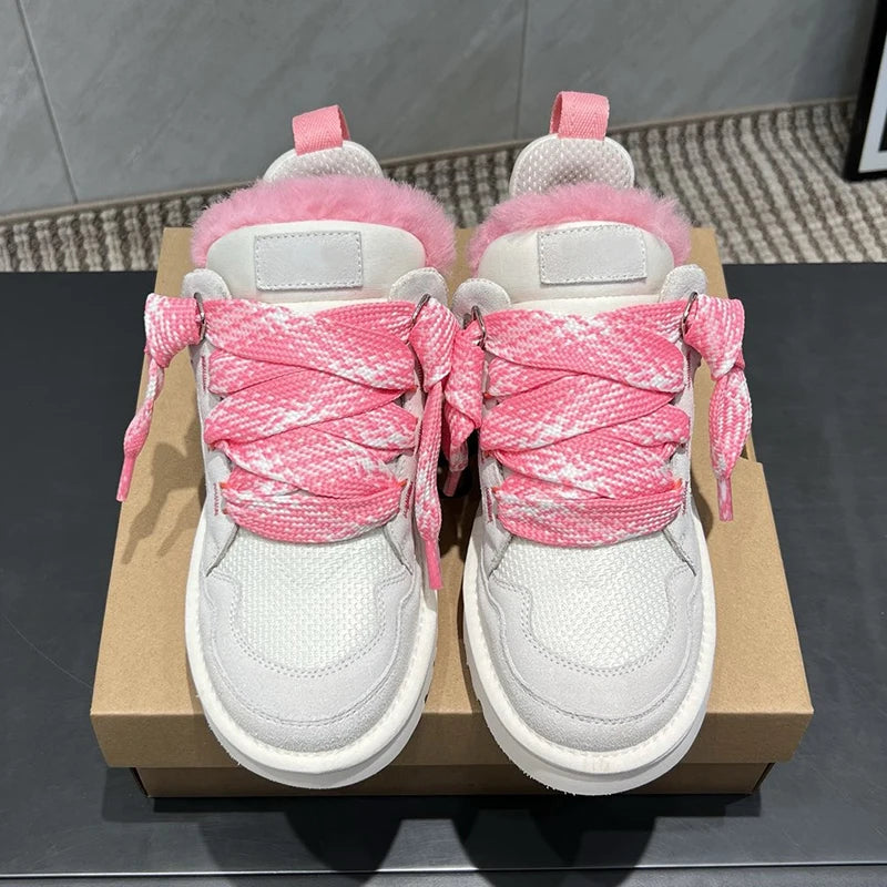 Stivaletti casual invernali in pelle chic