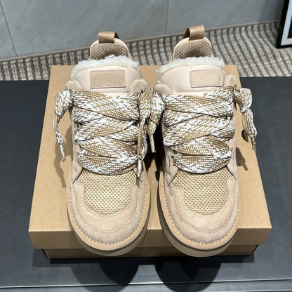 Stivaletti casual invernali in pelle chic